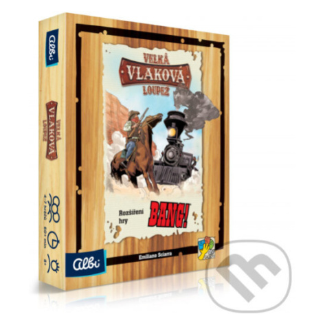 Bang - Vlaková loupež (rozšírenie),Bang - Vlaková loupež (rozšírenie) - hra z kategorie Karty Albi