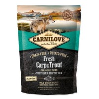 CARNILOVE Fresh Carp & Trout Shiny Hair & Healthy Skin for Adult dogs 1,5 kg