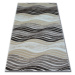 Dywany Lusczow Kusový koberec ACRYLOVY YAZZ 1760 hnědý / tmavě béžový