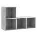 SHUMEE 2 ks betonově šedá, 72 × 35 × 36,5 cm