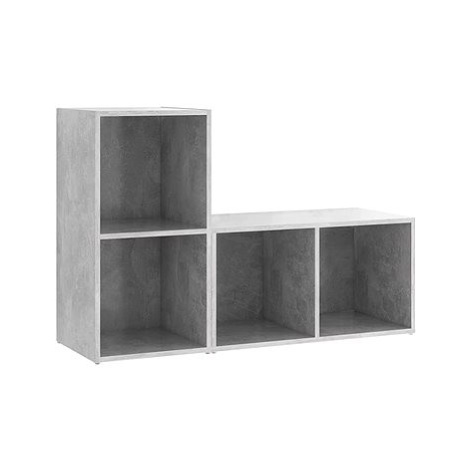 SHUMEE 2 ks betonově šedá, 72 × 35 × 36,5 cm