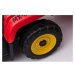 Mamido Elektrický traktor s vlečkou T2 červený 12V7Ah EVA kola