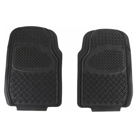 Autokoberce univerzální, gumové CAR MAT UNI SET 1, přední, 2ks - SIXTOL