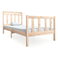 Rám postele masivní dřevo 90 × 200 cm, 3100704