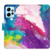 iSaprio flip pouzdro Abstract Paint 05 pro Xiaomi Redmi Note 12 5G