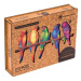 Unidragon dřevěné puzzle - Papoušci velikost L