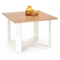 HALMAR Konferenční stolek Sor dub zlatý/bílá
