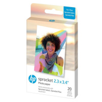 HP Zink Paper Sprocket Select 20 ks 2,3x3,4