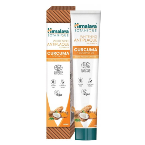 Himalaya Botanique Curcuma zubní pasta kurkuma a kokosový olej, 75ml Himalaya Herbals