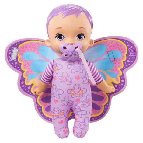Mattel my garden baby™ motýlí miminko fialové, hbh39