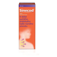 SINECOD 5mg/ml, kapky pro děti proti suchému kašli 20ml