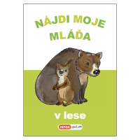 Nájdi moje mláďa V lese