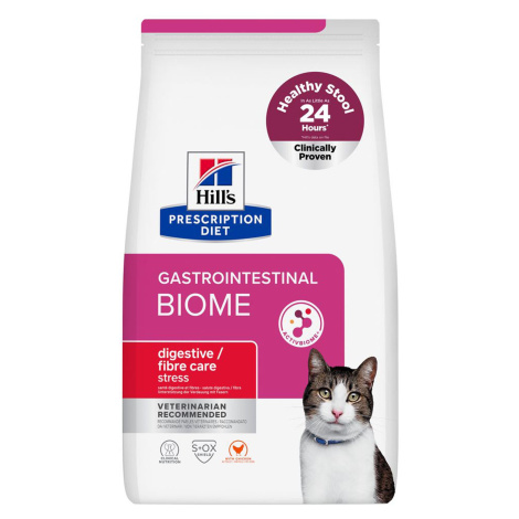Hill's Prescription Diet Gastrointestinal Biome Stress s kuřecím - výhodné balení: 2 x 8 kg Hills