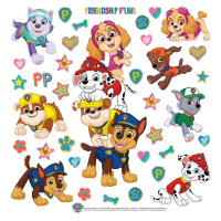 Samolepící dekorace Paw Patrol Friendship Fun, 30 x 30 cm