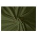 Saténové prostěradlo (90 x 200 cm) - Světle zelená - Výška matrace do 15 cm