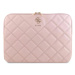 Pouzdro Guess Sleeve GUCS14ZPSQSSGP 14" pink Quilted 4G (GUCS14ZPSQSSGP)