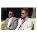 Fotografie George Clooney And Brad Pitt, 40 × 26.7 cm