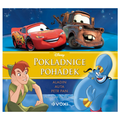 Disney - Aladin, Auta, Petr Pan (audiokniha pro děti) Voxi