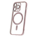 Forever Silikonové TPU pouzdro Mag Color Chrome pro iPhone 15 Pro Max růžovo zlaté (TPUAPIP15UMC
