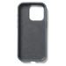 Mujjo Impact Leather pouzdro iPhone 15 Pro šedomodrý