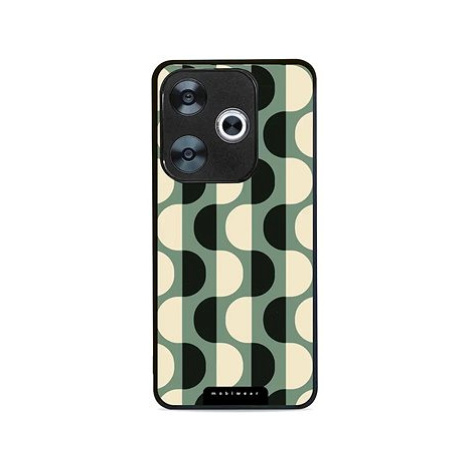 Mobiwear Glossy lesklý pro Xiaomi Poco F6 - GA56G zelený/bílý