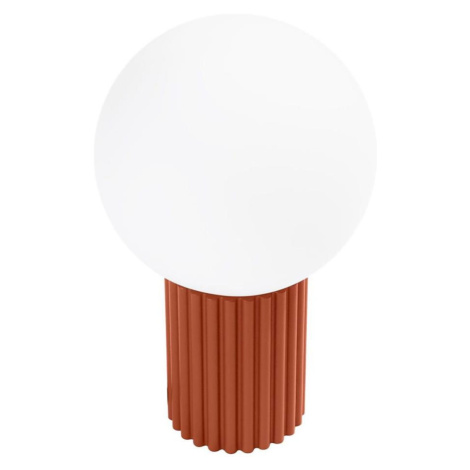 SL.1731 - Stolní lampa HALO 1xG9/8W/230V pr. 12 cm oranžová SL.1731