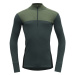 Devold Vlněné merino triko Lauparen Merino 190 Shirt Zip Neck Man - Forest/Woods/Black Velikost: