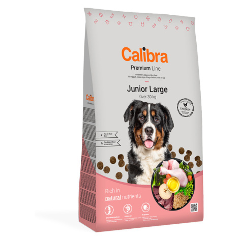 Calibra Dog Premium Line Junior Large Breed Chicken - 2 x 12 kg