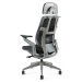 Kancelářská ergonomická židle Office Pro KARME MESH —  více barev Modrá žíhaná