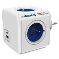 CUBENEST POWERCUBE ORIGINAL USB PD 20W 4x230V + USB A+C modrá