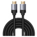 Kabel Baseus Enjoyment Series HDMI 4K Male To HDMI 4K Male Cable 5m Dark gray (6953156297791)