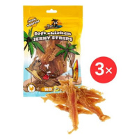 Pet Paradise Měkké kuřecí jerky 3 × 75 g