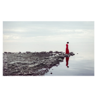 Fotografie Red dress, Dorota Gorecka, 40 × 23.9 cm