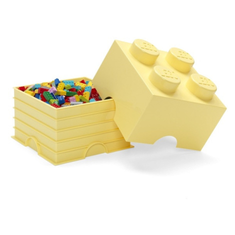 Žluté boxy na hračky
