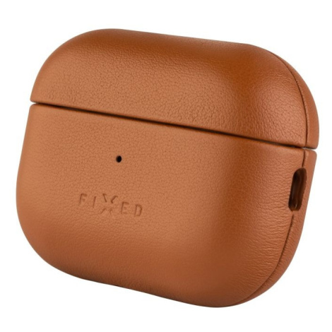 FIXED PodsLeather s podporou MagSafe pro Apple AirPods Pro 2/Pro 2 (USB-C) hnědé