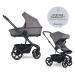 Easywalker Kočárek kombinovaný Harvey⁵ 2v1 Pebble Grey LITE RWS