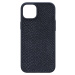 NJORD Salmon Leather Magsafe kryt iPhone 15 Plus černý