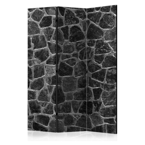 Paraván Black Stones Dekorhome 225x172 cm (5-dílný) Artgeist