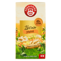 Teekanne World of Ginger Zázvor rakytník bylinný čaj aromatizovaný 20 x 1,75g (35g)