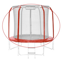 Sada krytu pružin a rukávů pro trampolínu 244 cm - červená