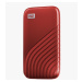 SanDisk WD My Passport SSD externí 500GB, USB-C 3.2, 1050/1000MB/s R/W PC & Mac, Red