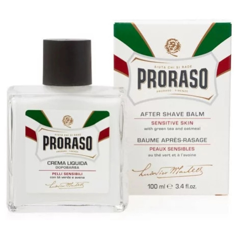 Balzám po holení pro citlivou pokožku se zeleným čajem White (After Shave Balm) Proraso - 100 ml