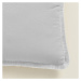 Polštář CHICA BOCCA 100% bavlna světle šedá 40x40 cm Mybesthome Varianta: Povlak na polštář s vý