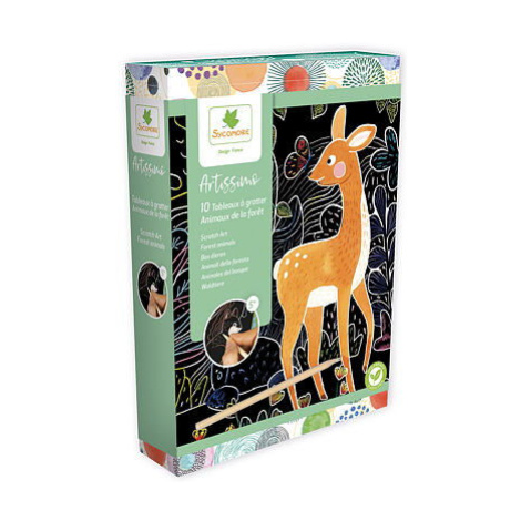 Sycomore Artissimo Škrabací obrázky Lesní zvířata