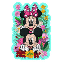 Dřevěné puzzle Disney: Mickey a Minnie 300 dílků