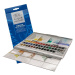 Winsor & Newton, WN0390471, Cotman Water Colours, umělecké akvarelové barvy, 45 barev v půlpánvi