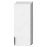 JIKA Tigo - Střední mělká skříňka s dveřmi, levá/pravá, bílá H43J2141305001