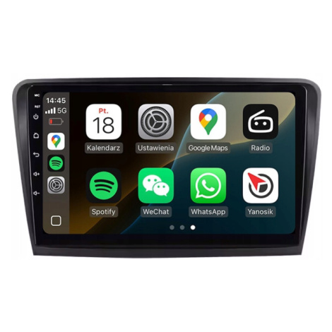 Skoda Superb 2 Nejnovější Android Carplay Rádio Navigace