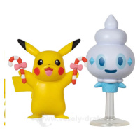 Pokémon akční figurky Pikachu a Vanillite (Holiday Edition) 5 cm