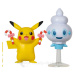 Pokémon akční figurky Pikachu a Vanillite (Holiday Edition) 5 cm